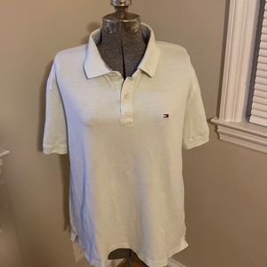 Pale bright green polo- XL
